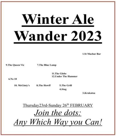 Winter Ale Wander 2023