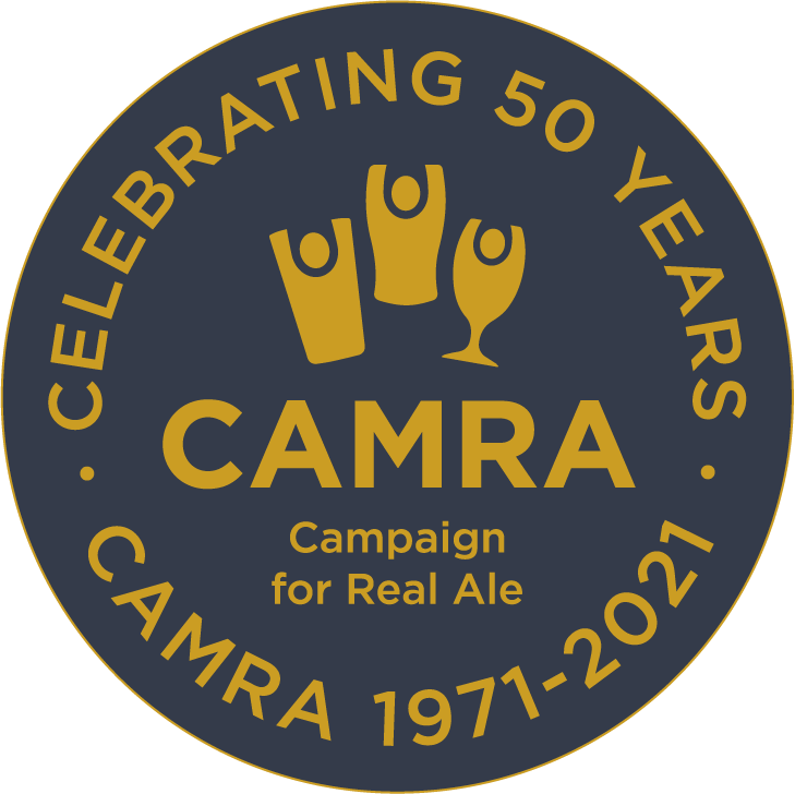 CAMRA 50 Gold on Slate