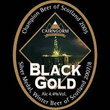 Cairngorm Black Gold Badge