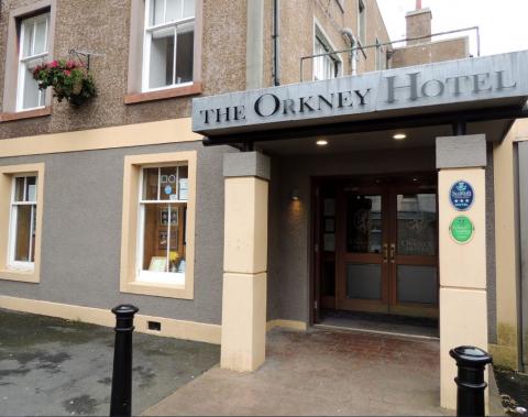 Orkney hotel outside