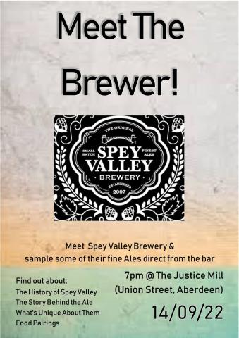 Spey Valley Meet Brewer Sep-2022